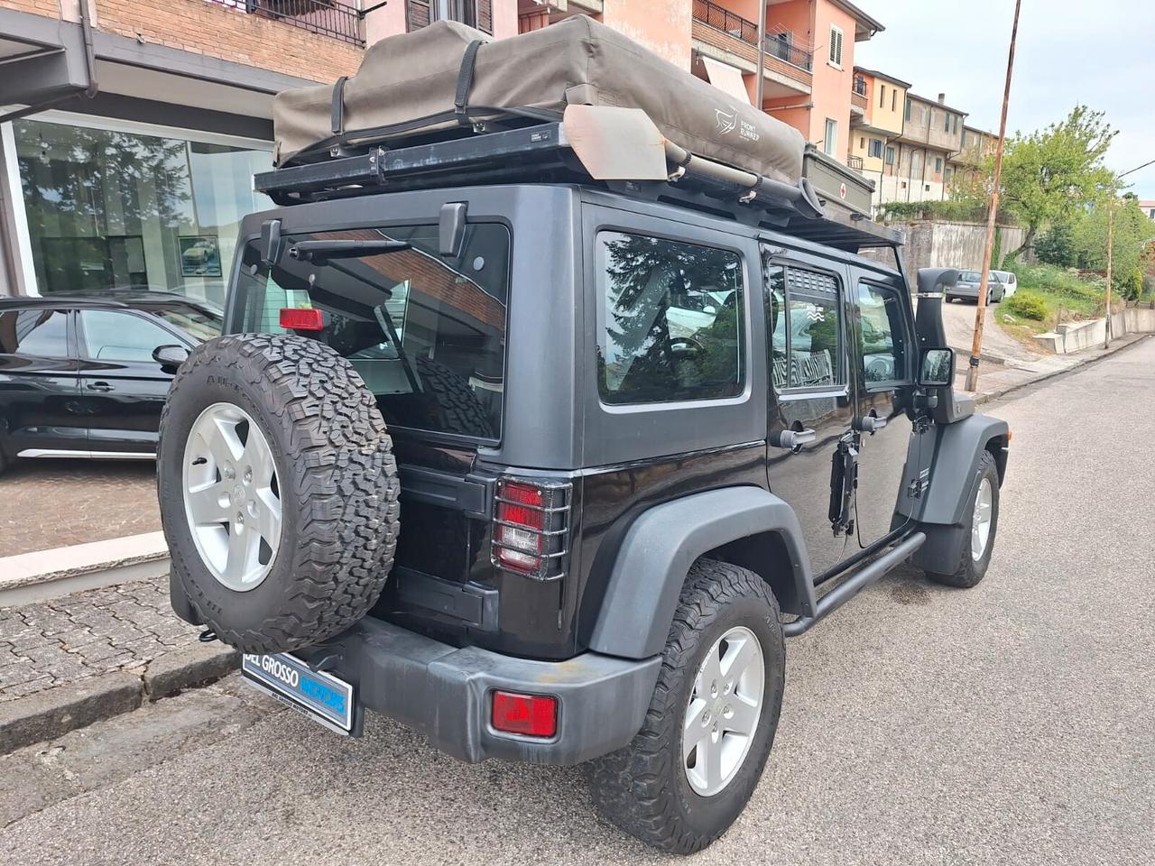 Jeep Wrangler 2.8 CRD DPF Sport Auto-CAMPING e SAFARI