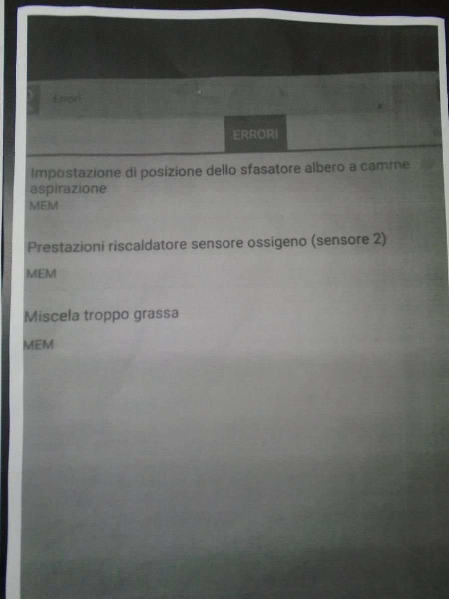 Cruze '09 B/GPL FINO 2033 MOTORE DA CAMBIARE