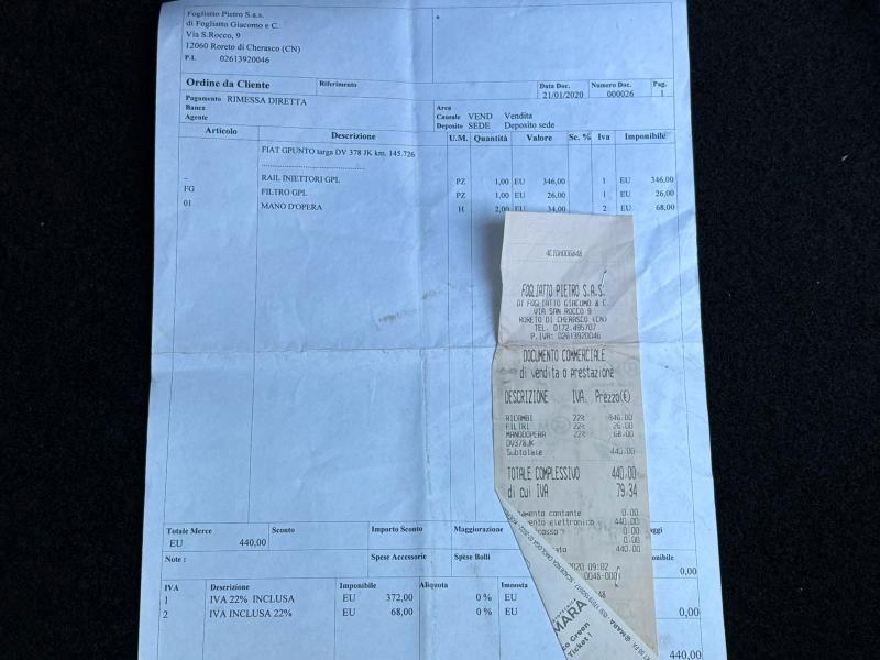 Fiat Grande Punto 5 Porte 1.4 BENZ 77 CV Dynamic Gpl ADATTA NEOPATENTATI