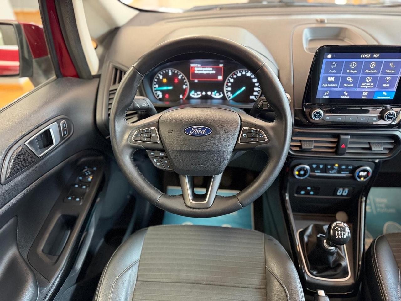 Ford EcoSport 1.5 Ecoblue 100 CV ST-Line Black Edition