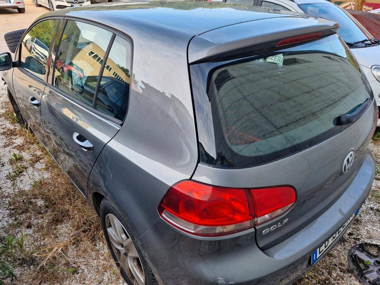 Volkswagen Golf 1.2 TSI 105 CV 2010 Incidentata Marciante