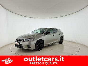 Lexus CT 200h 1.8 hybrid black style cvt