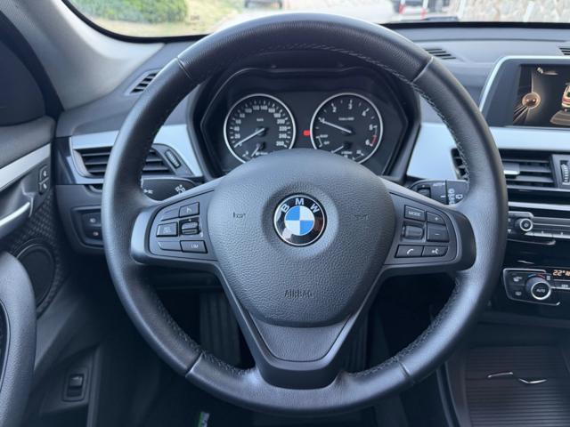 BMW X1 SDRIVE 16D BIANCO PERLA+LED+BIZONA+CRUISE