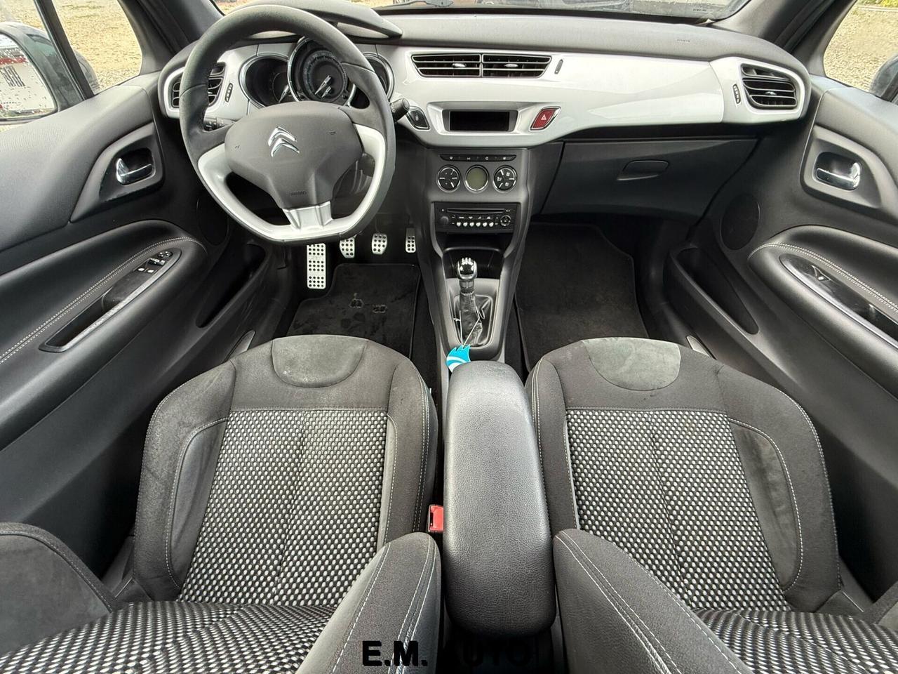 Ds DS3 DS 3 1.4 HDi 70 Just Black
