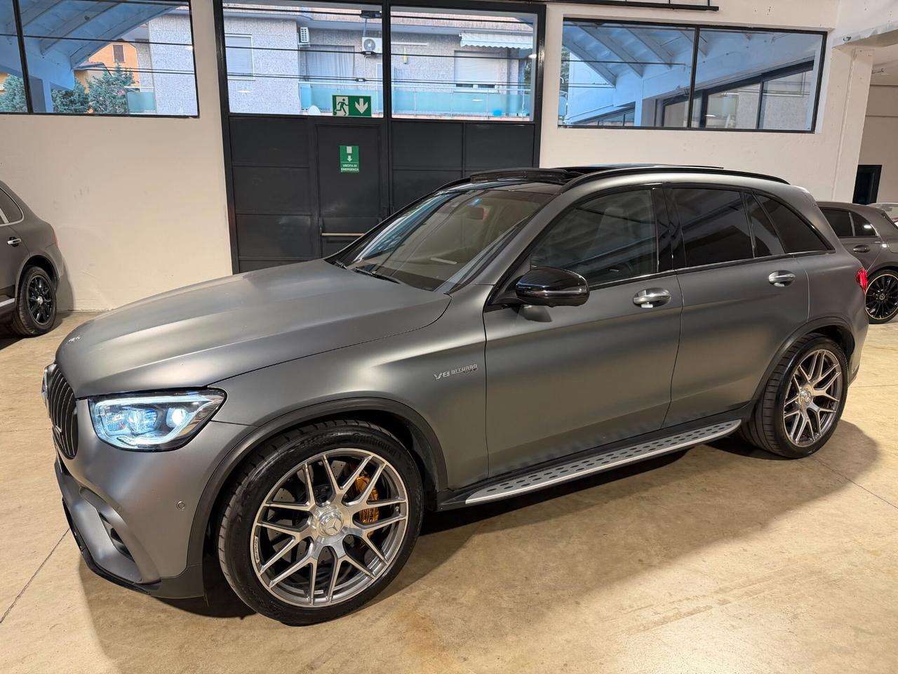Mercedes-benz GLC 63 AMG S TETTO-RECARO-CARBOCER-SCARICO-CARBONIO