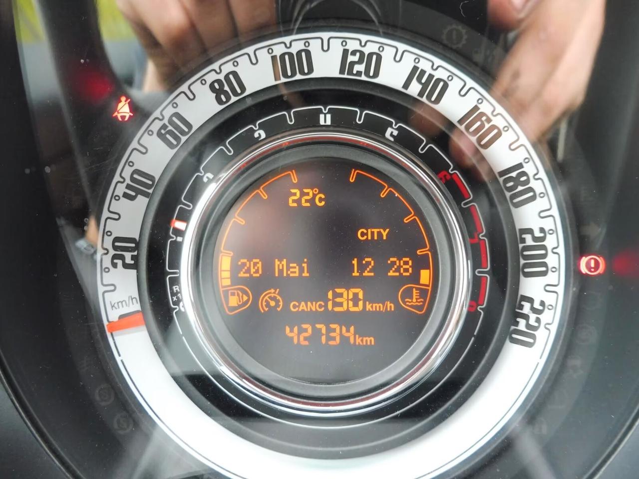 Fiat 500 Lounge 1.2 Benzina 69Cv Touch/Navi