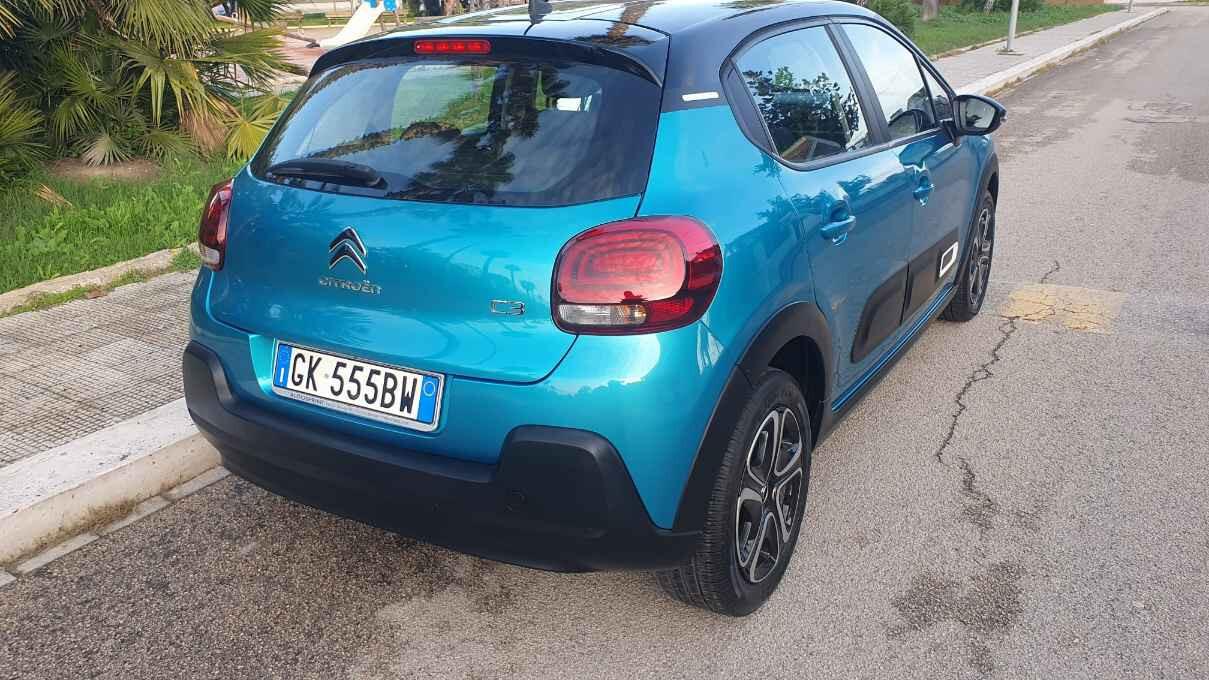 Citroen C3 BlueHDi 100 " B-Color Green/Black Pari al Nuovo"