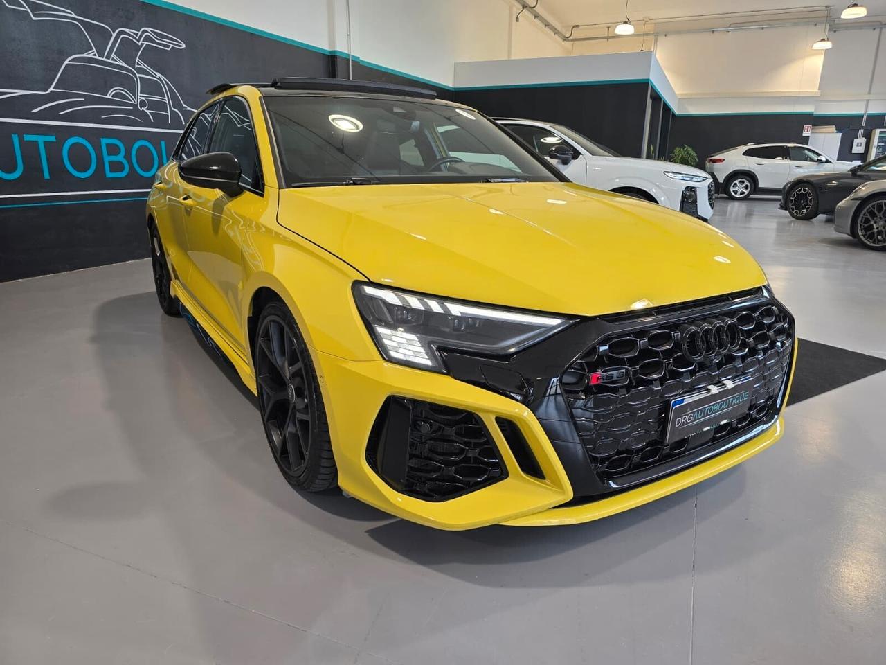 Audi RS3 SPB GIALLO PITONE/TETTO/SCARICHI
