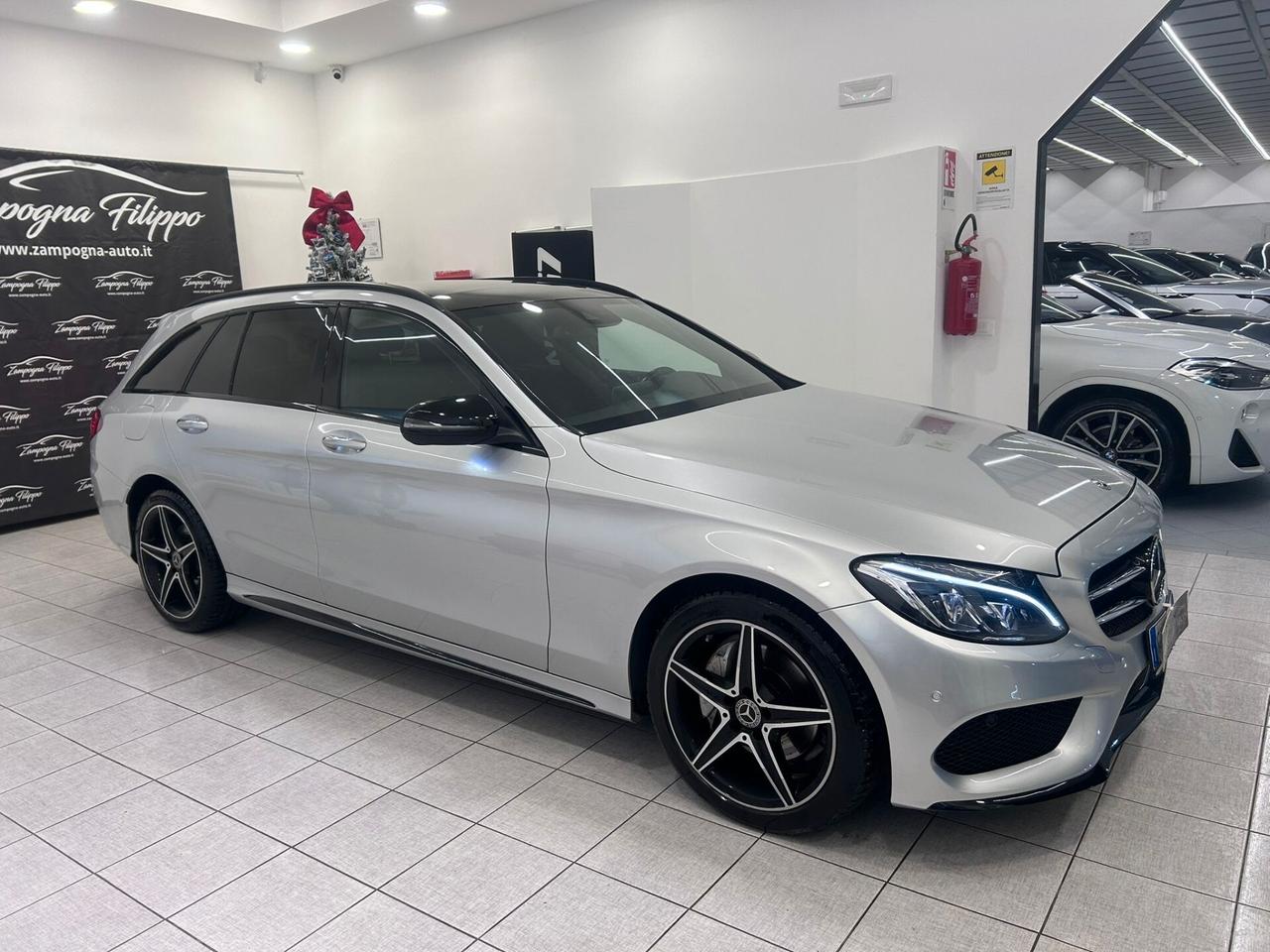 Mercedes C 220d S.W. Exclusive TETTO IVA 2018
