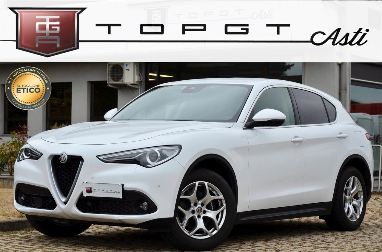ALFA ROMEO STELVIO 2.2 TD EXECUTIVE Q4 210cv AUTO, EURO 6D, FARI LED, NAVI, RETROCAMERA, PERMUTE