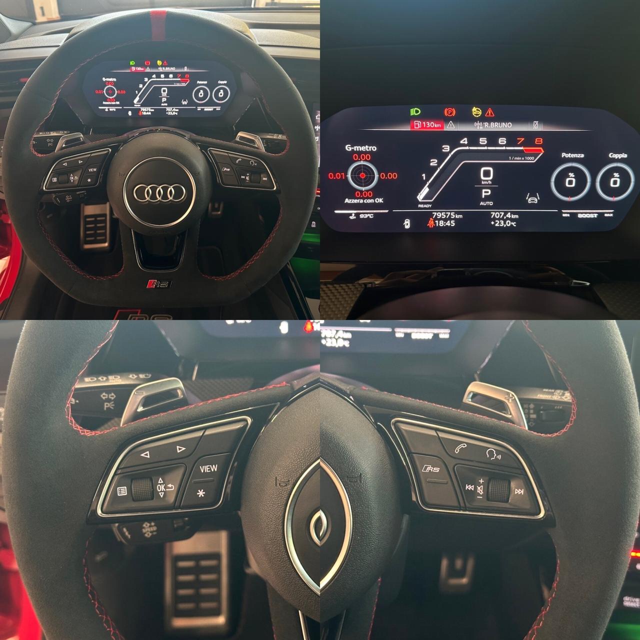 AUDI RS3 SPB 2.5 TFSI QUATTRO S-TRONIC *TETTO*LUCI*CAMERA*
