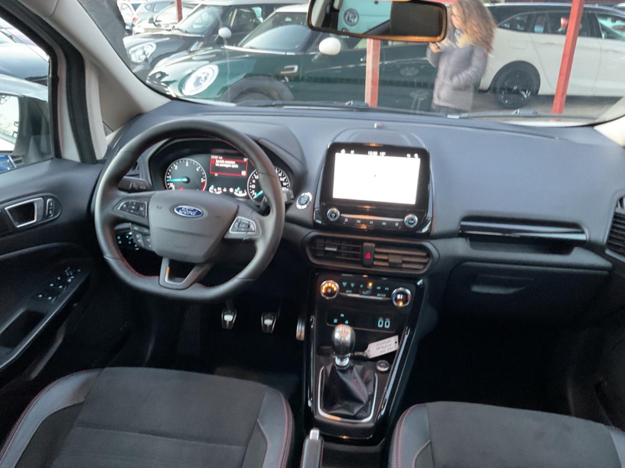 EcoSport 1.5 TDCi-perlato- ST-LINE-unipro-rate-tetto