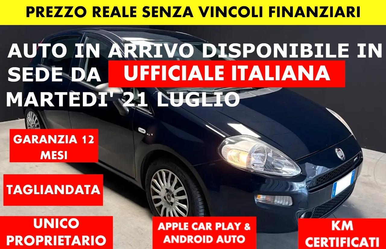 Fiat Punto *PREZZO VERO* 1.3 mjt 95 CV 5 PORTE UNIPRO KM CERTIFICATI GARANZIA 12 MESI TAGLIANDATA