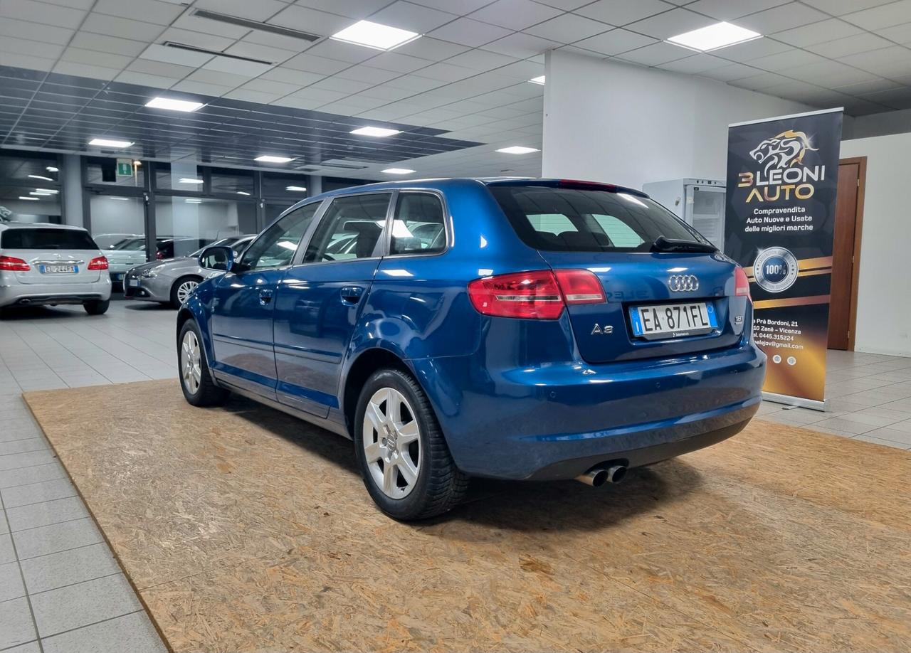 AUDI A3 SPB 1.8 TFSI 160CV QUATTRO AMBIENTE