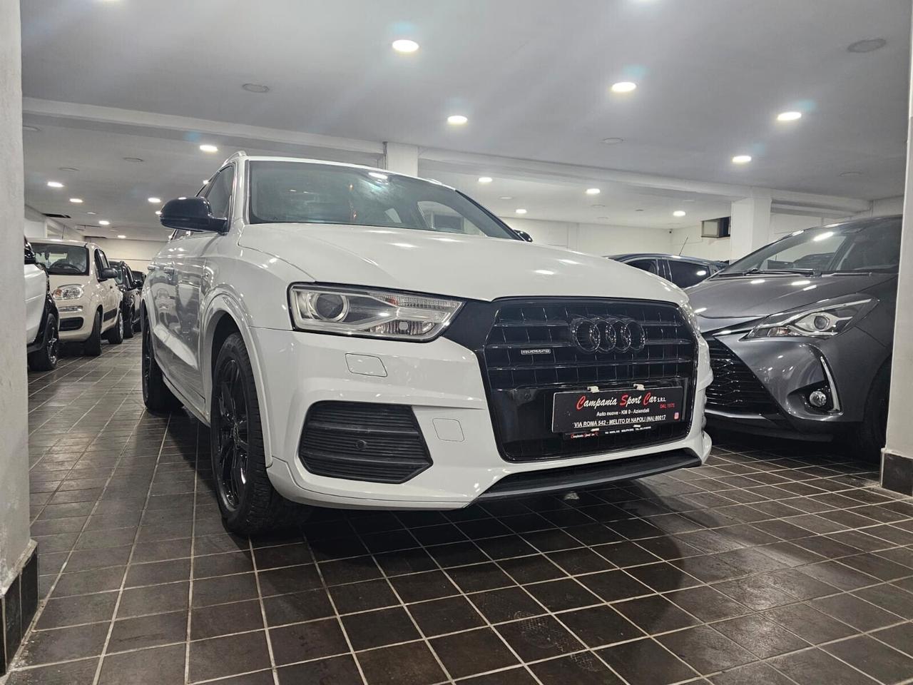 NUOVA AUDI Q3 S-LINE IDENTITY BLACK S-TRONIC 2.0 TDI 150CV QUATTRO
