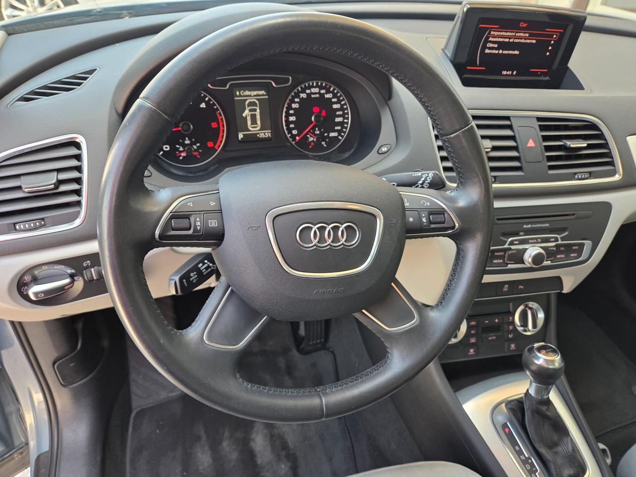 AUDI Q3 2.0 177 CV LED SOLI KM 70000 CERTIFICATI