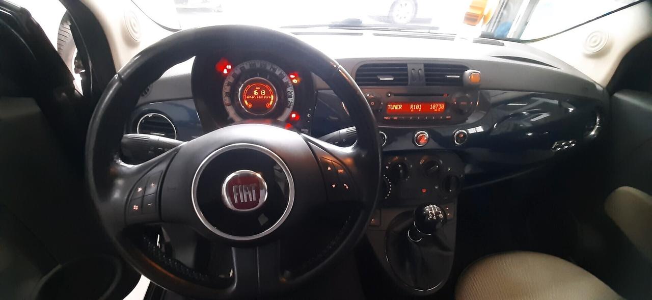 Fiat 500 1.2 Sport auto per nuovi patentati tagliandata