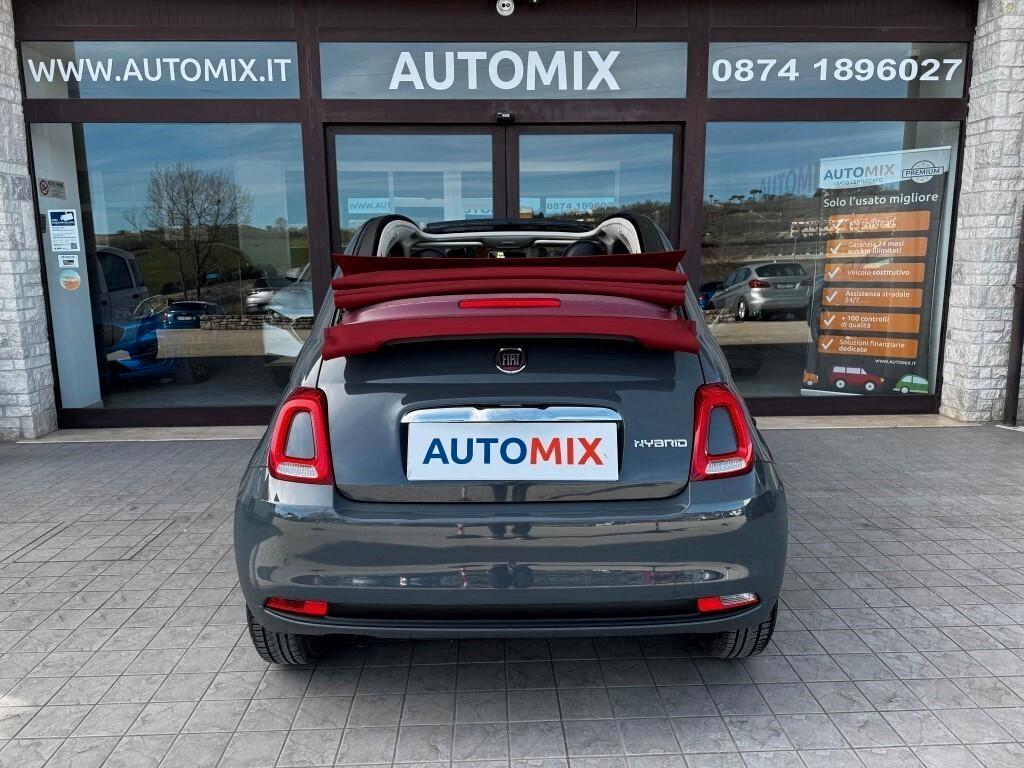 Fiat 500C Cabrio 1.0 Hybrid Connect 70cv