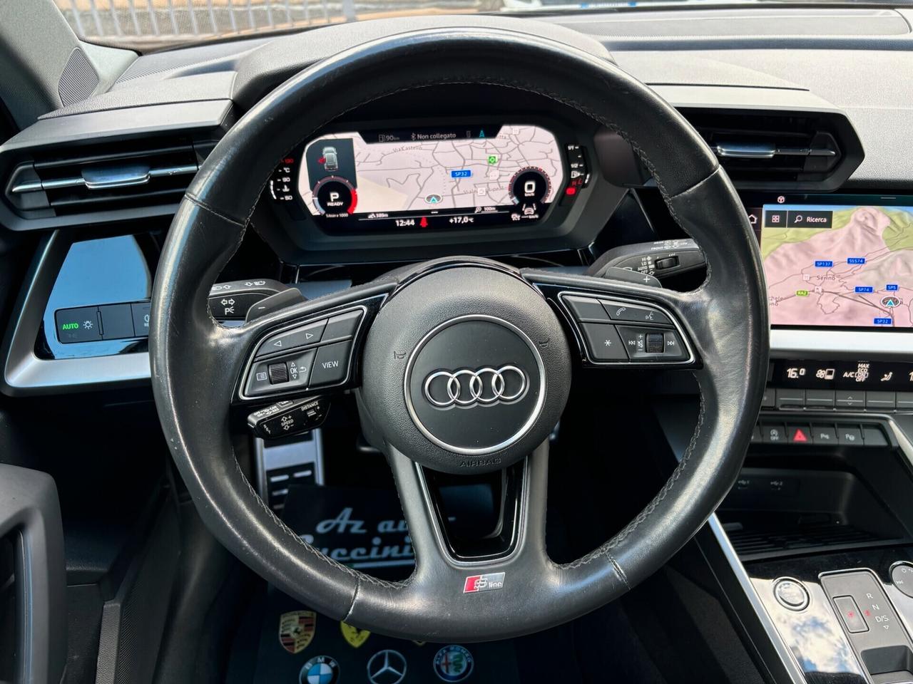 Audi A3 SPB 30 TDI 116 CV - S-LINE - S-TRONIC MY 22 TOTAL BLAK