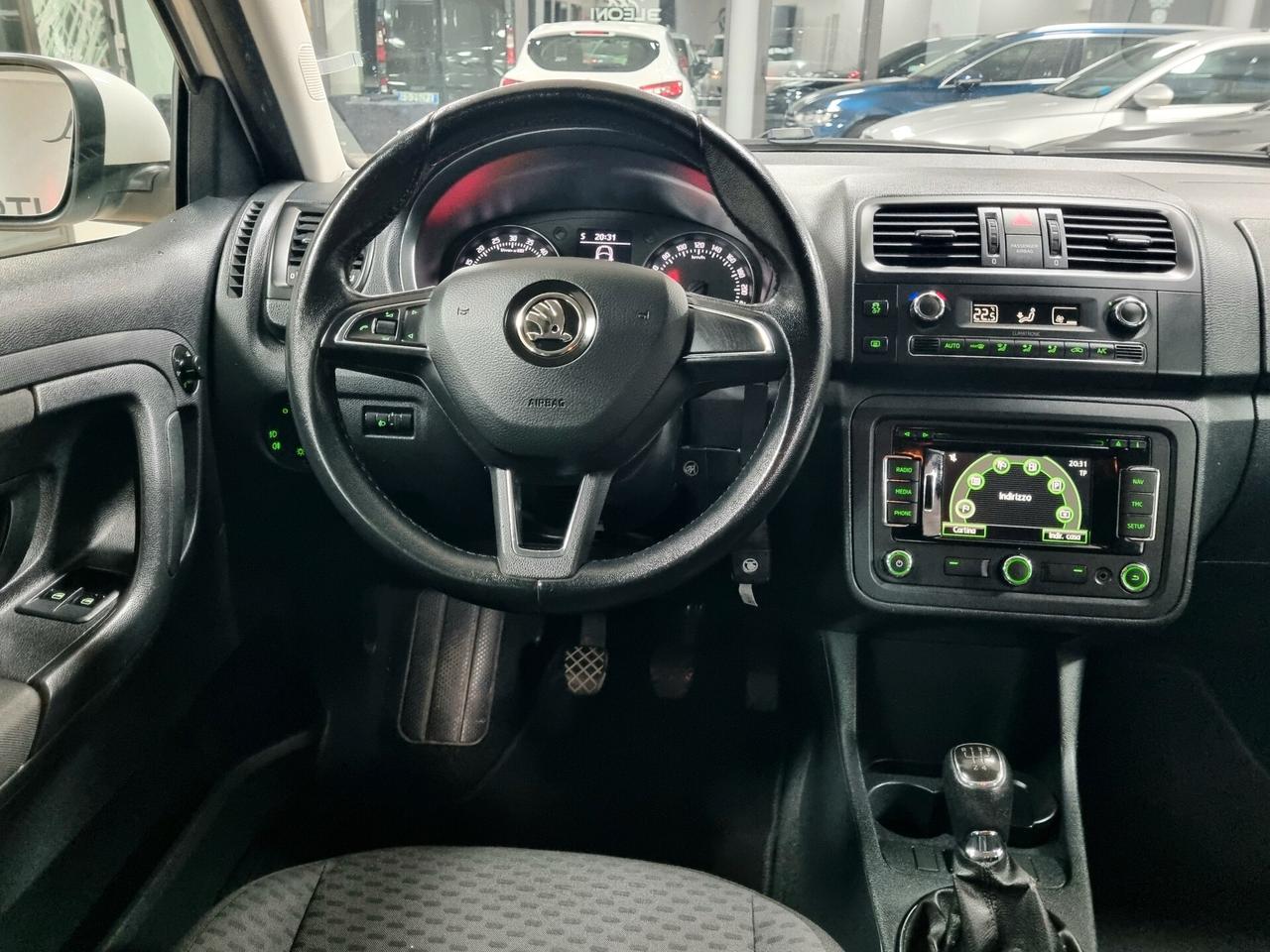 SKODA FABIA 1.6 TDI CR 75CV NAVI OK NEOPATENTATI