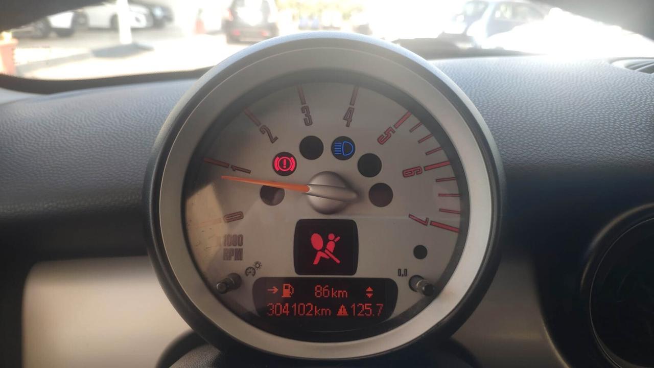 Mini Cooper 1.6 Diesel 109 CV
