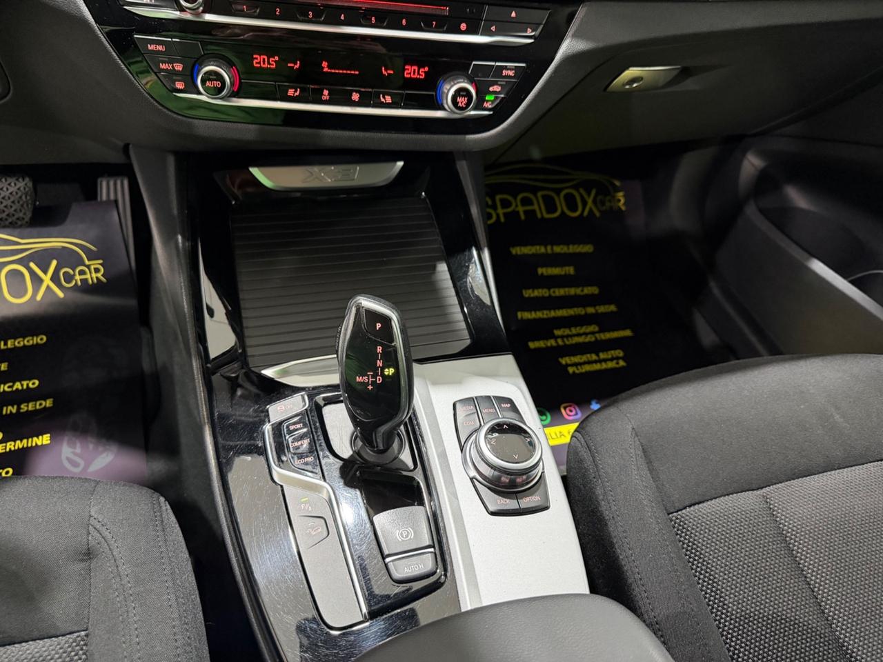 BMW X3 20D X-DRIVE 2018 *KM CERTIFICATI BMW *UNICOPROPRIETARIO