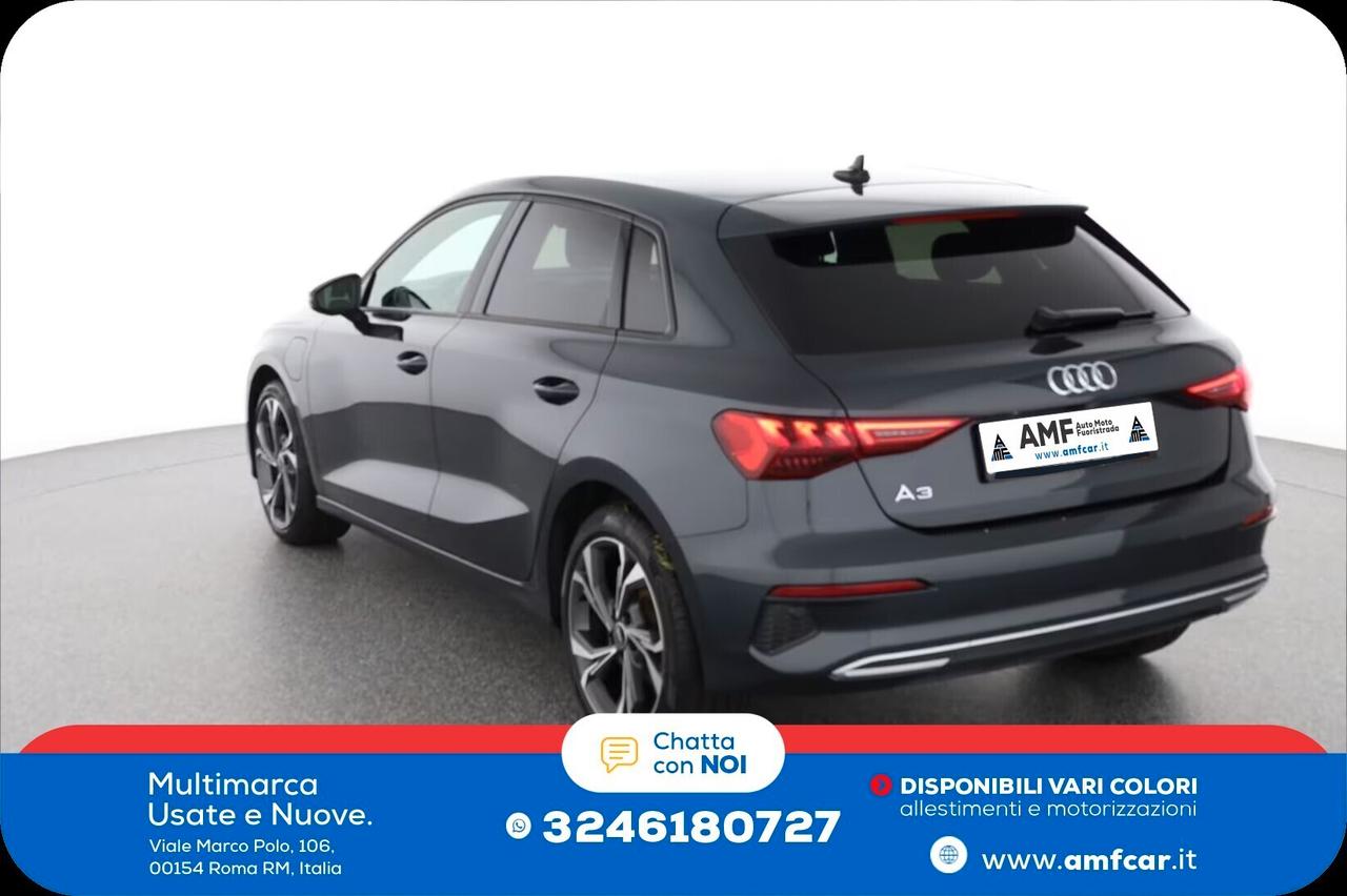 Audi A3 SPB 40 TFSI e S tronic S line