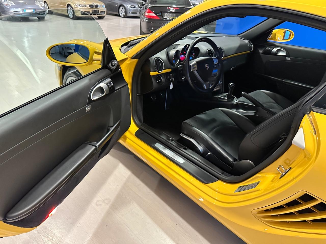 Porsche Cayman 2.7 DA 245C V**SPEED YELLOW**MANUALE*BOOK SERVICE*