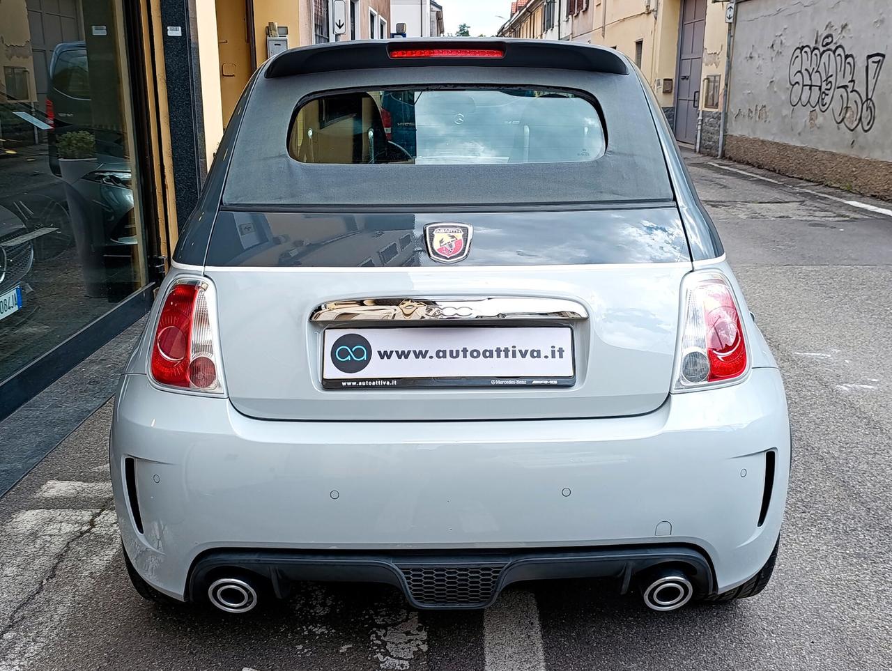 Abarth 500 C 1.4 Turbo T-Jet Bicolore Campovolo / Carrara