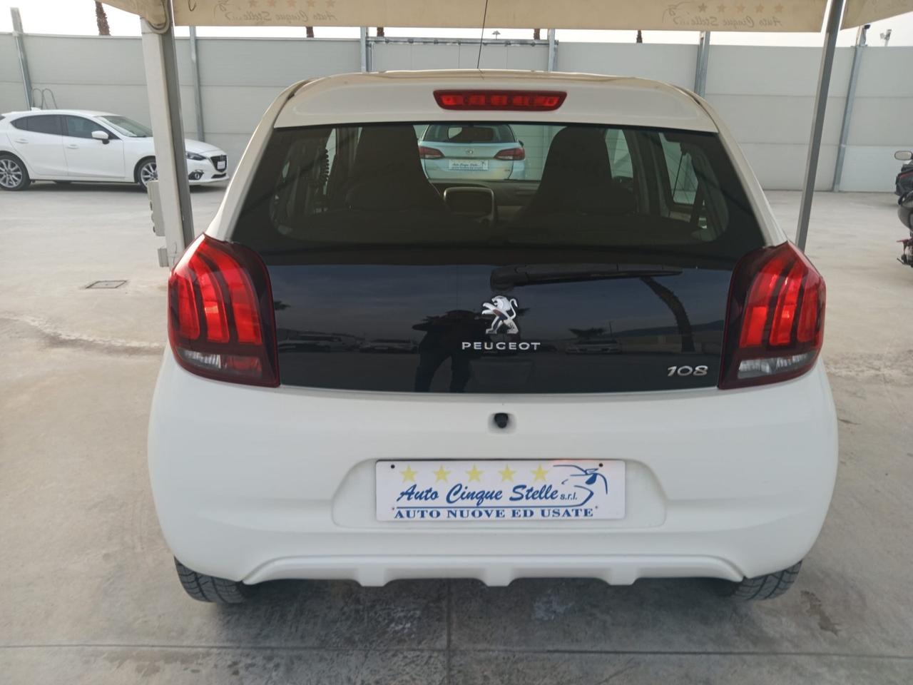 Peugeot 108 BENZ 1.0 C.V 68 PERFETT. MARCIANTE