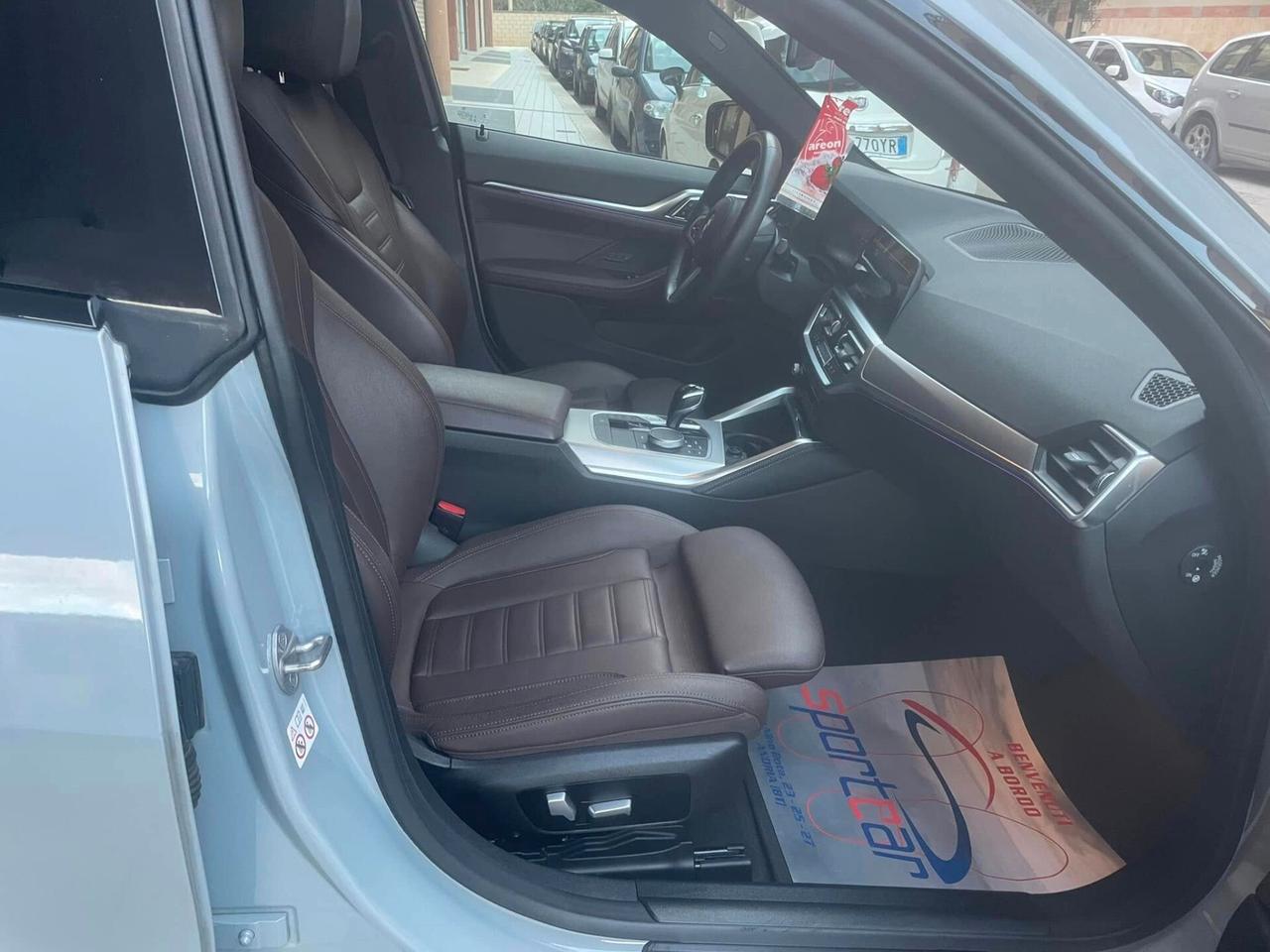 Bmw 420d GC xdrive 48V Msport TETTO NAVY PELLE 19' LED 360