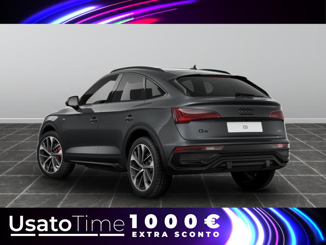 Audi Q5 sportback 40 2.0 tdi mhev 12v identity black quattro s tronic