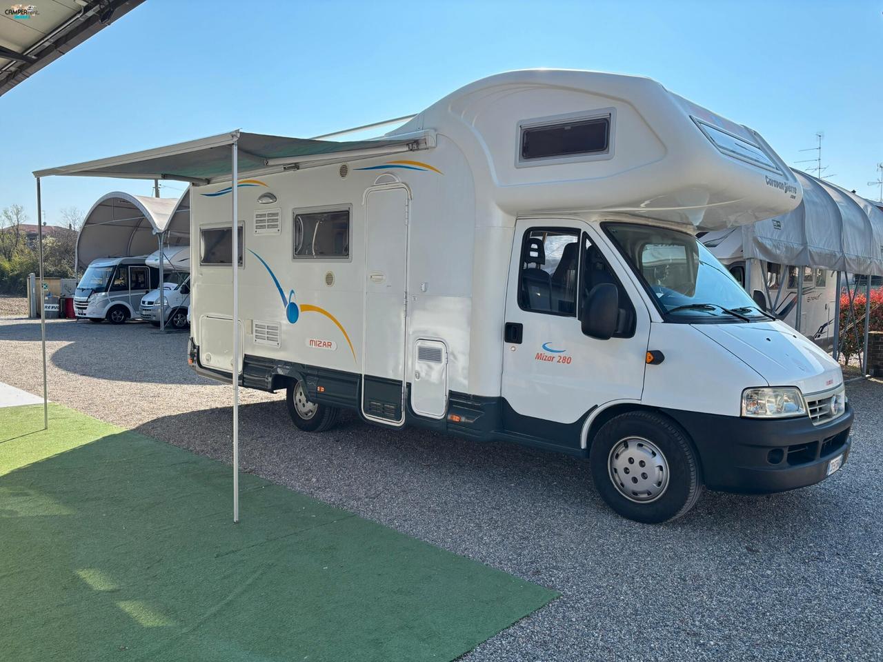 CI MIZAR 280 - MANSARDATO CON DINETTE FERRO DI CAVALLO IN CODA