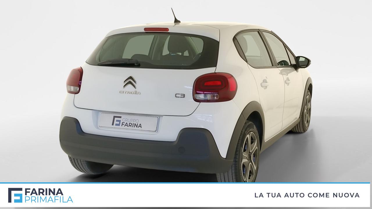 CITROEN C3 III 2017 - C3 1.2 puretech Feel Pack s&s 83cv
