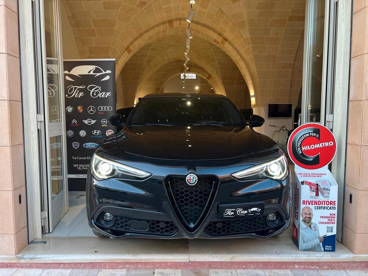 ALFA ROMEO STELVIO VELOCE 2.2 210CV Q4 PELLE NAVI CAM ANNO 2021