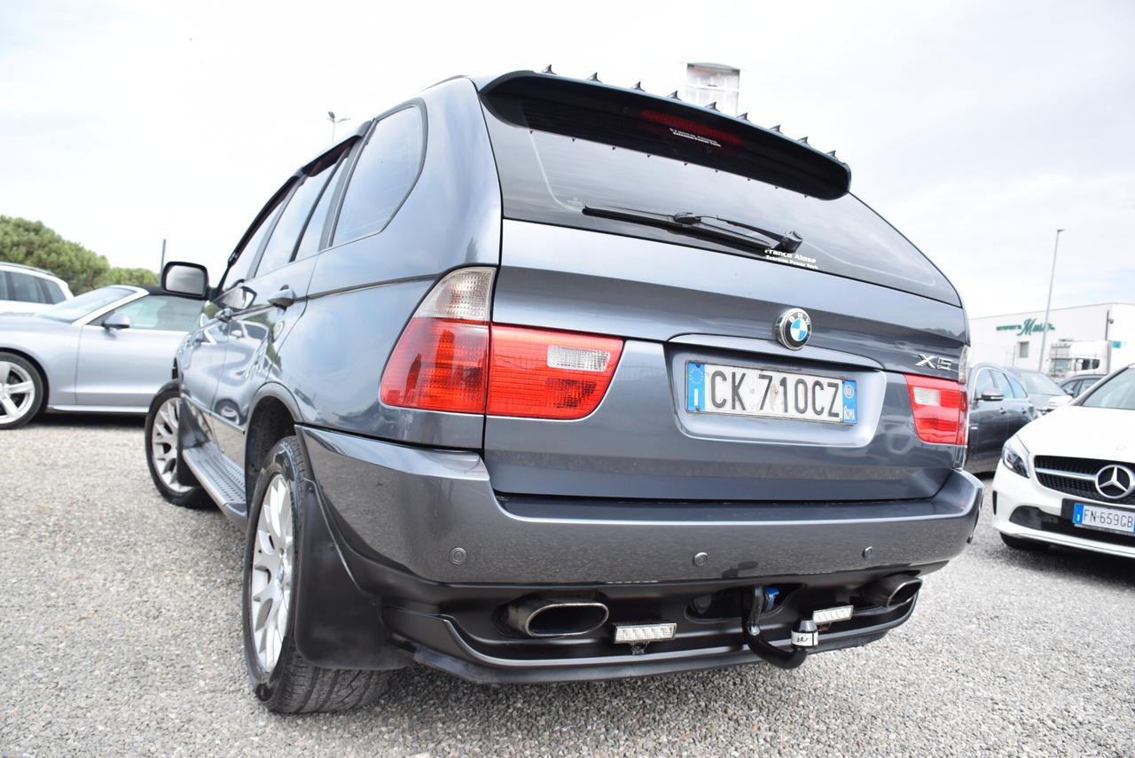 Bmw X5 3.0d 5m GANCIO TRAINO-NAVI-SENSORI-PELLE FULL