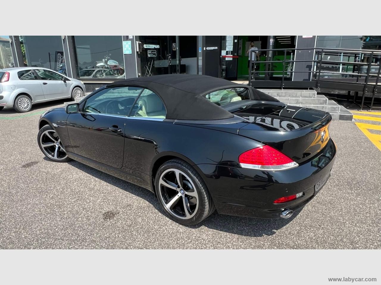 BMW 650i Cabrio 367CV 8 CILINDRI DA COLLEZIONE