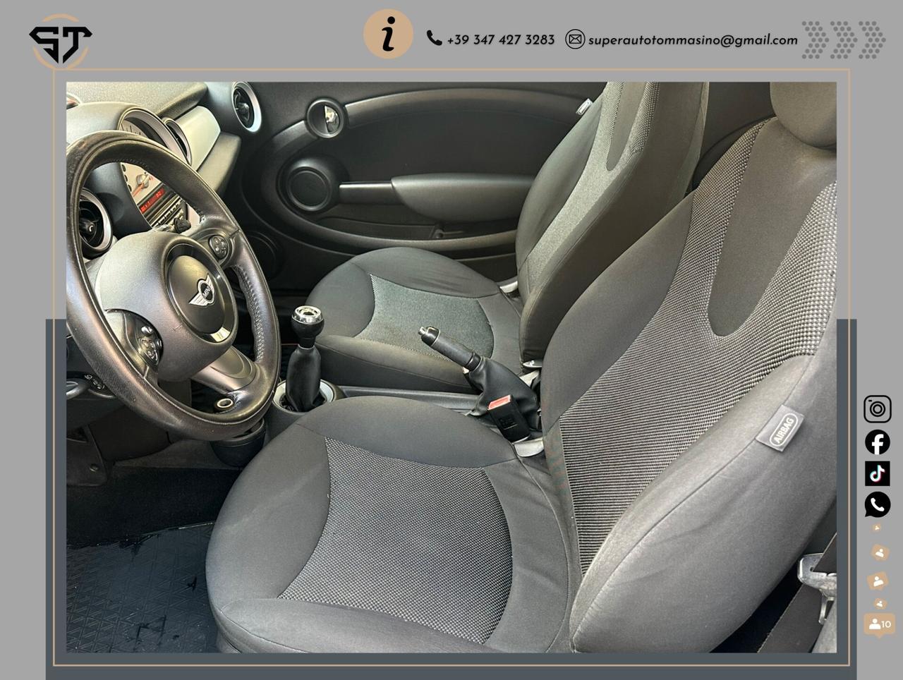 Mini One 1.6 D 90 cv ok neopatati