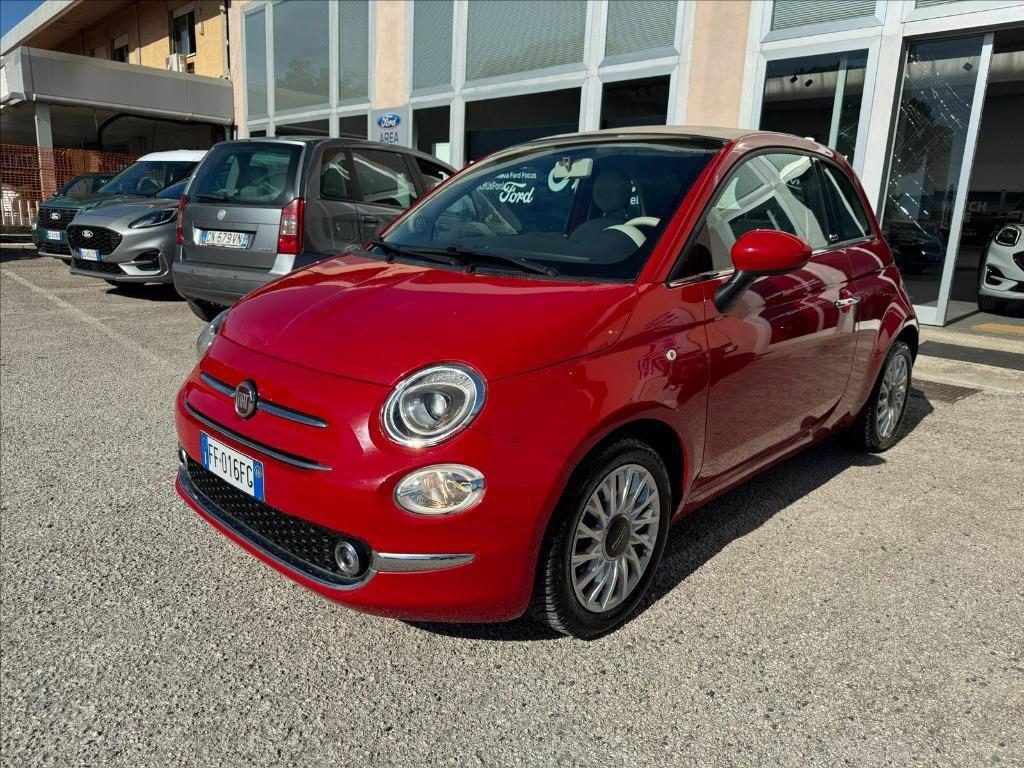 FIAT 500C 1.3 mjt Lounge 95cv del 2016