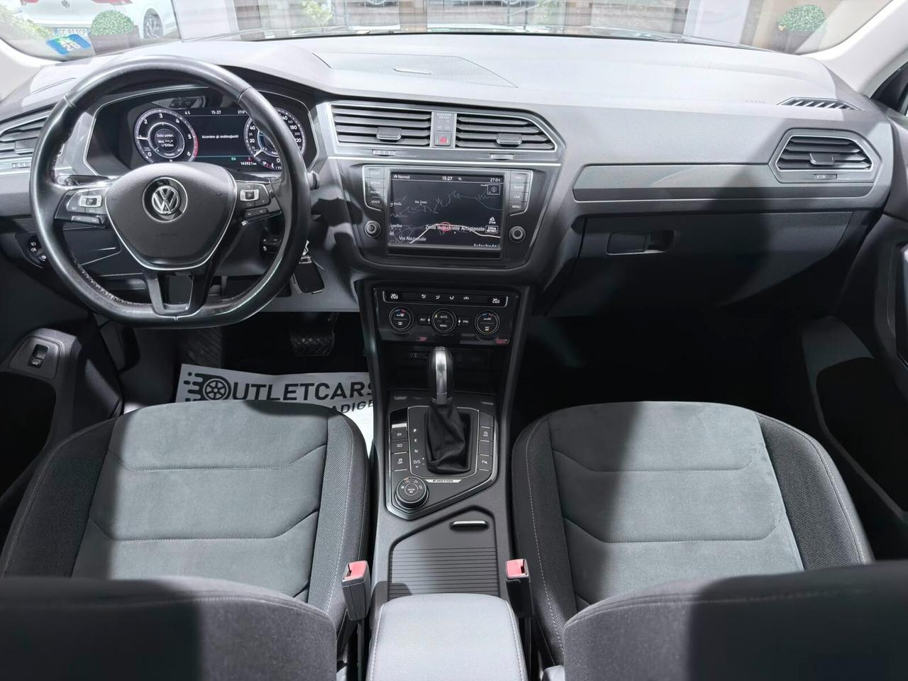 VW TIGUAN 2.0TDI 190cv DSG 4MOTION GANCIO TRAINO