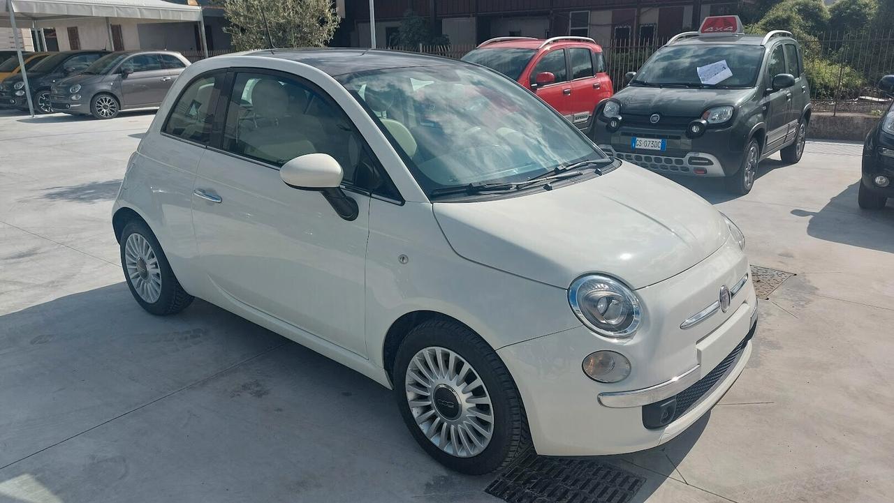 Fiat 500 1.2 Lounge 2015 con tetto panoramico