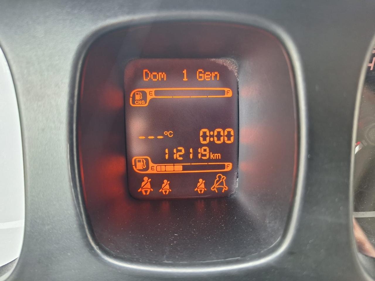 Fiat Panda 875 cilindrata Metano