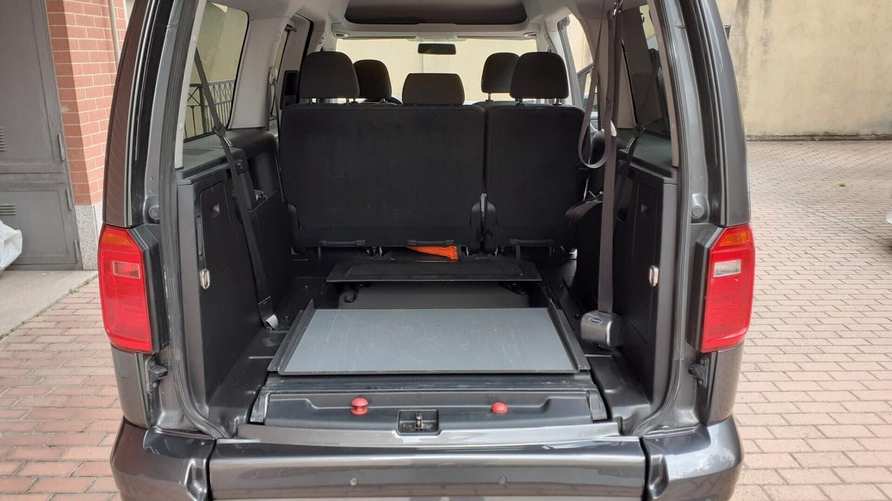 Caddy trasporto disabili pedana DSG AUTO TDI