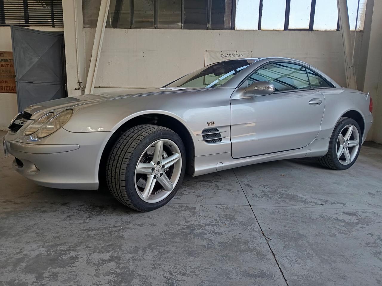 Mercedes-benz SL 500 R230 V8 ASI – 99.000 KM PELLE BLU AUTOMATICA