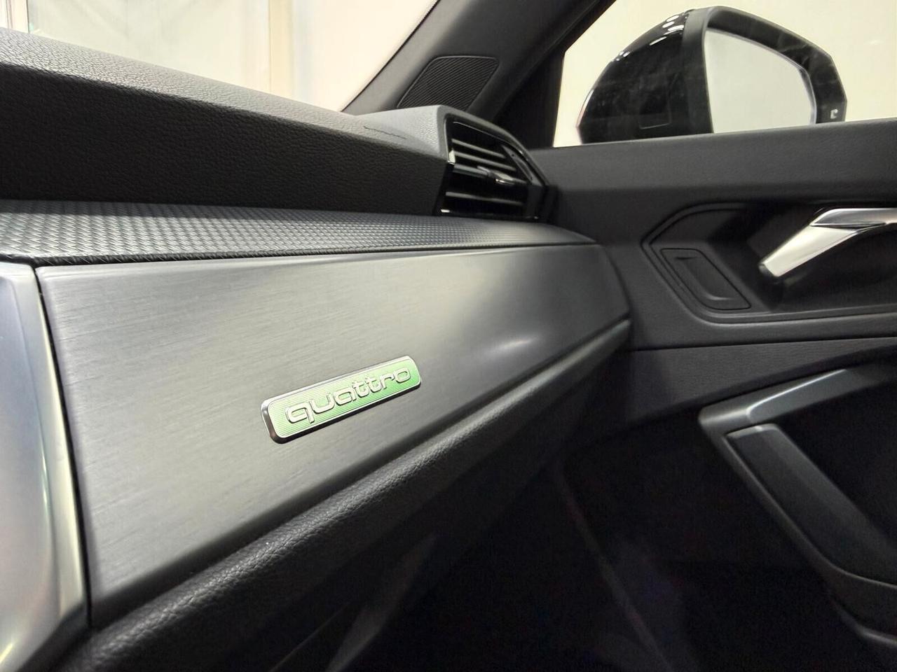 Audi Q3 SPORTBACK SPB 35 TDI quattro S tronic S line edition TETTO CERCHI 20 PACCH. LUCI CAMERA 360