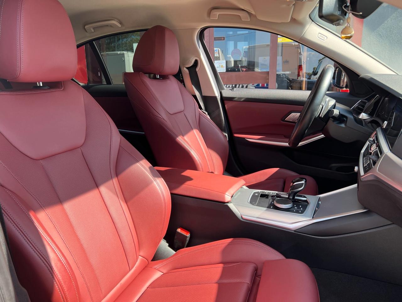 Bmw 320d Sport Automatica Pelle Rossa Berlina