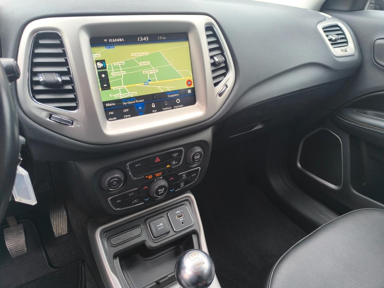 JEEP COMPASS 1.6 DIESEL 120cv 10/20 /NAV/PELLE/RETROC