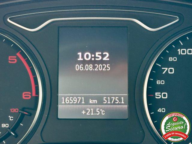 AUDI A3 SPB 2.0 TDI 150CV S tronic Ambition