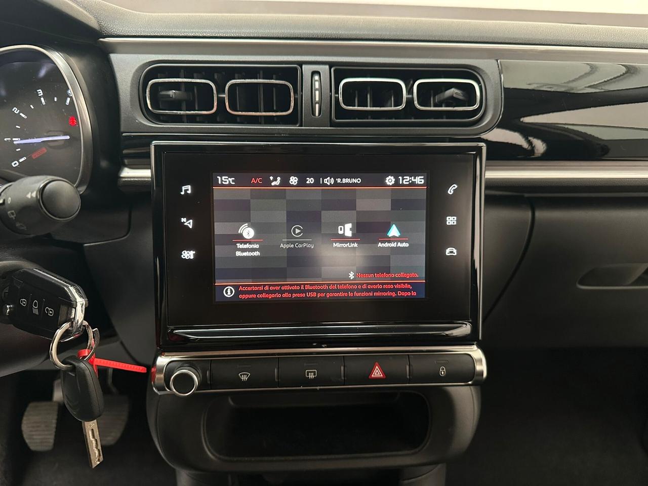 Citroen C3 PureTech 82 Shine#CINGHIA FATTA