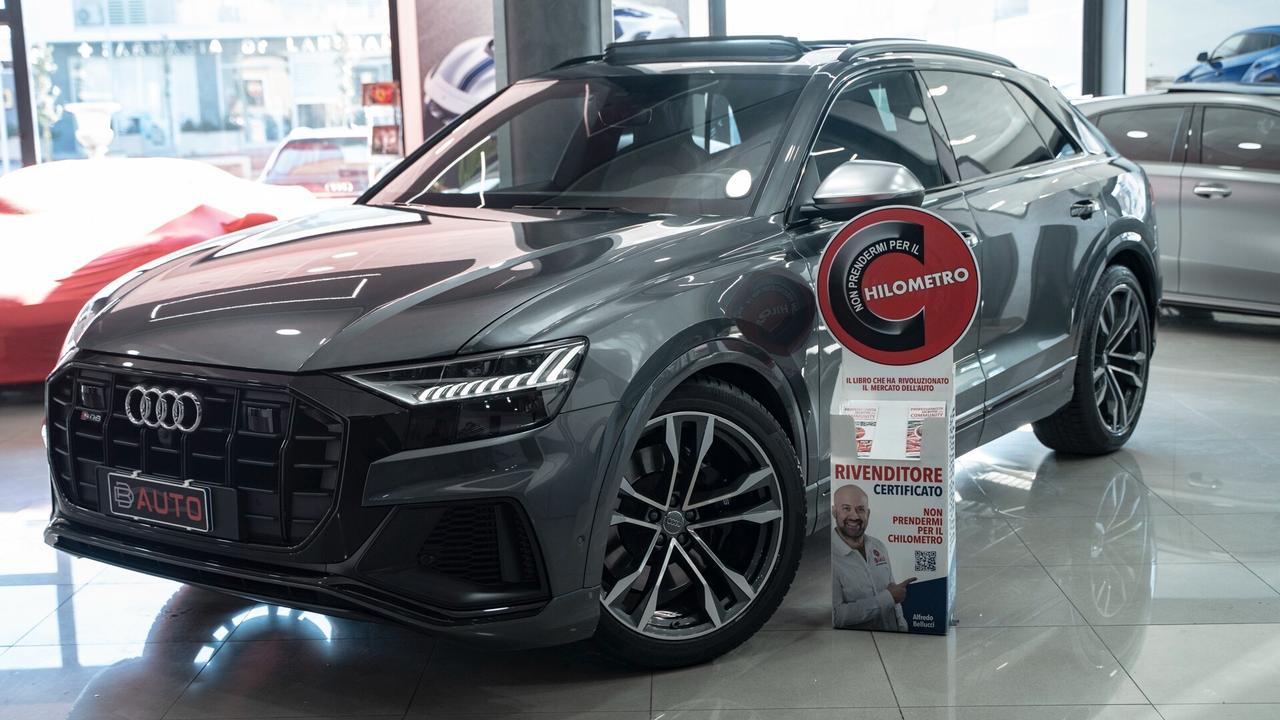 Audi SQ8 4.0 V8 TDI MHEV QUATTRO TETTO B&O CARBON PACK LUCI